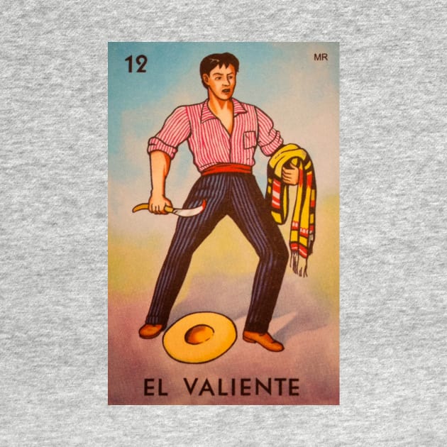 El Valiente Loteria Mexicana by Estudio3e